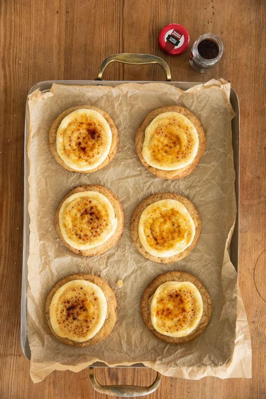 Créme Brûlée Cookies (med & utan bränning) – bild 3
