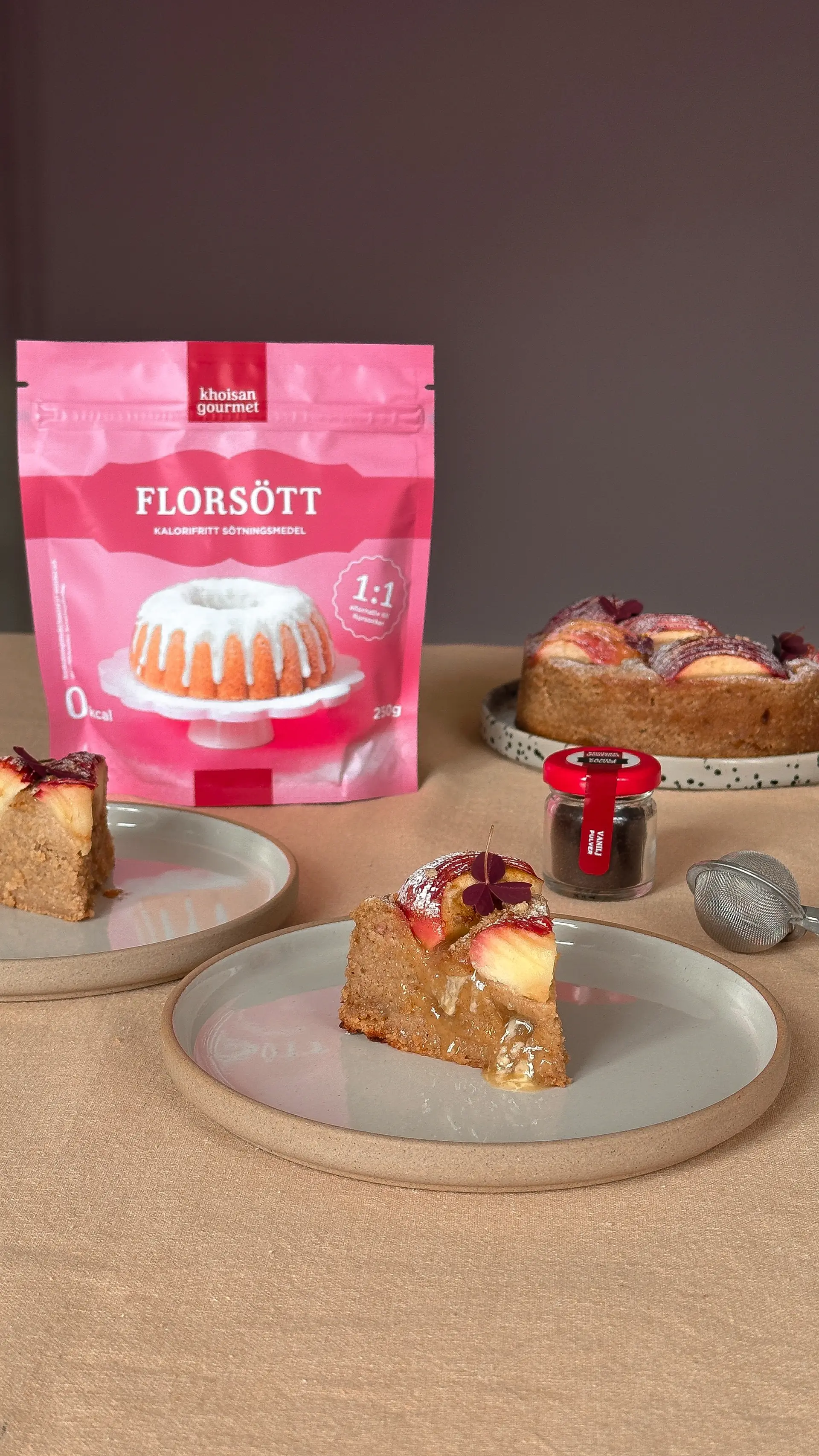 Höstens mjukaste äppelkaka – fylld med vit choklad och doftande kanel