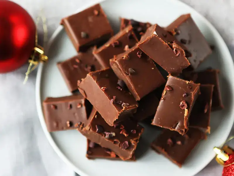 Mörk chokladfudge
